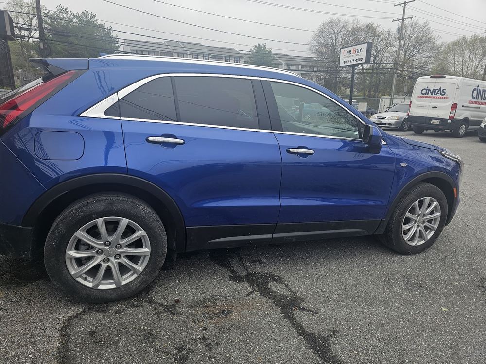 Dent repair work at Car Body Collision Center, Laurel, MD